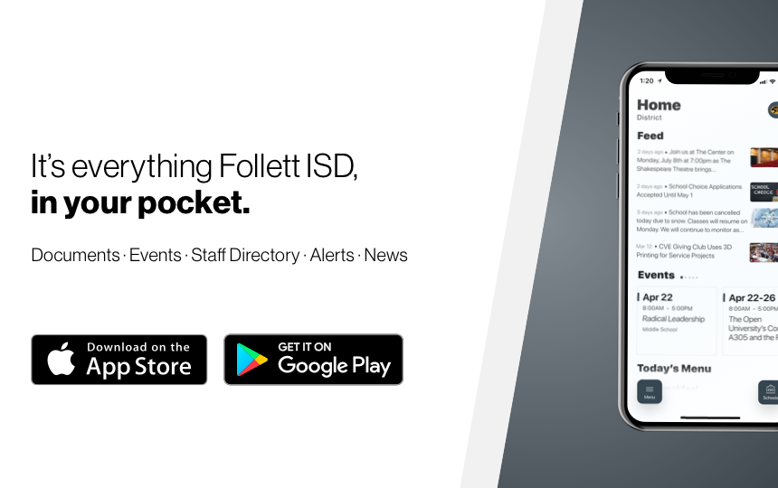 Follett ISD New App